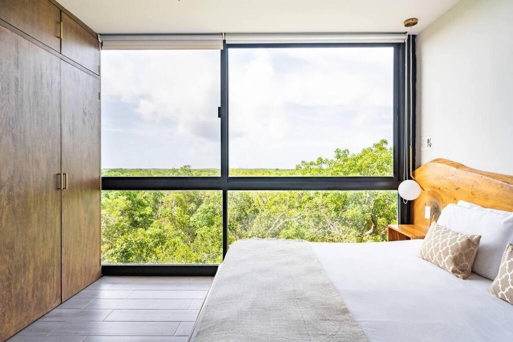 Designer Penthouse - Rooftop Pool & Jungle View Tulum