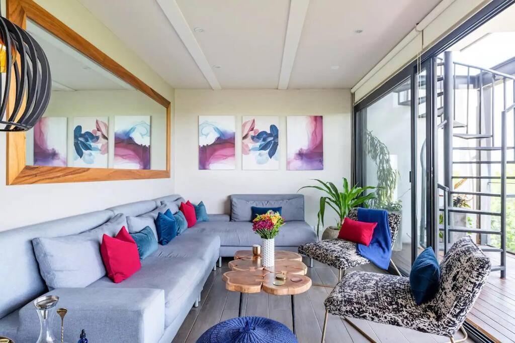 Apartamento Designer Penthouse - Rooftop Pool & Jungle View *
