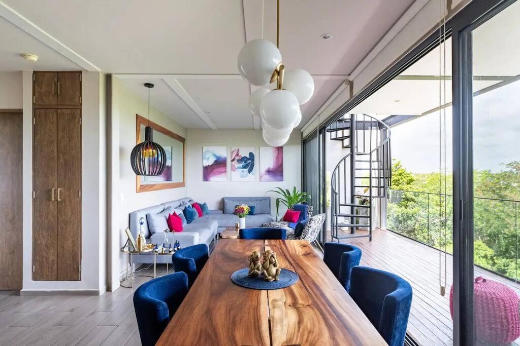 Apartamento Designer Penthouse - Rooftop Pool & Jungle View *